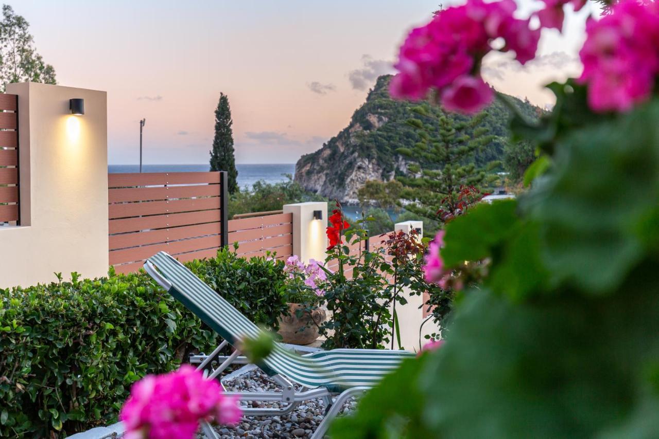 Rapanos Apartments Paleokastritsa Buitenkant foto