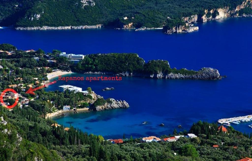 Rapanos Apartments Paleokastritsa Buitenkant foto