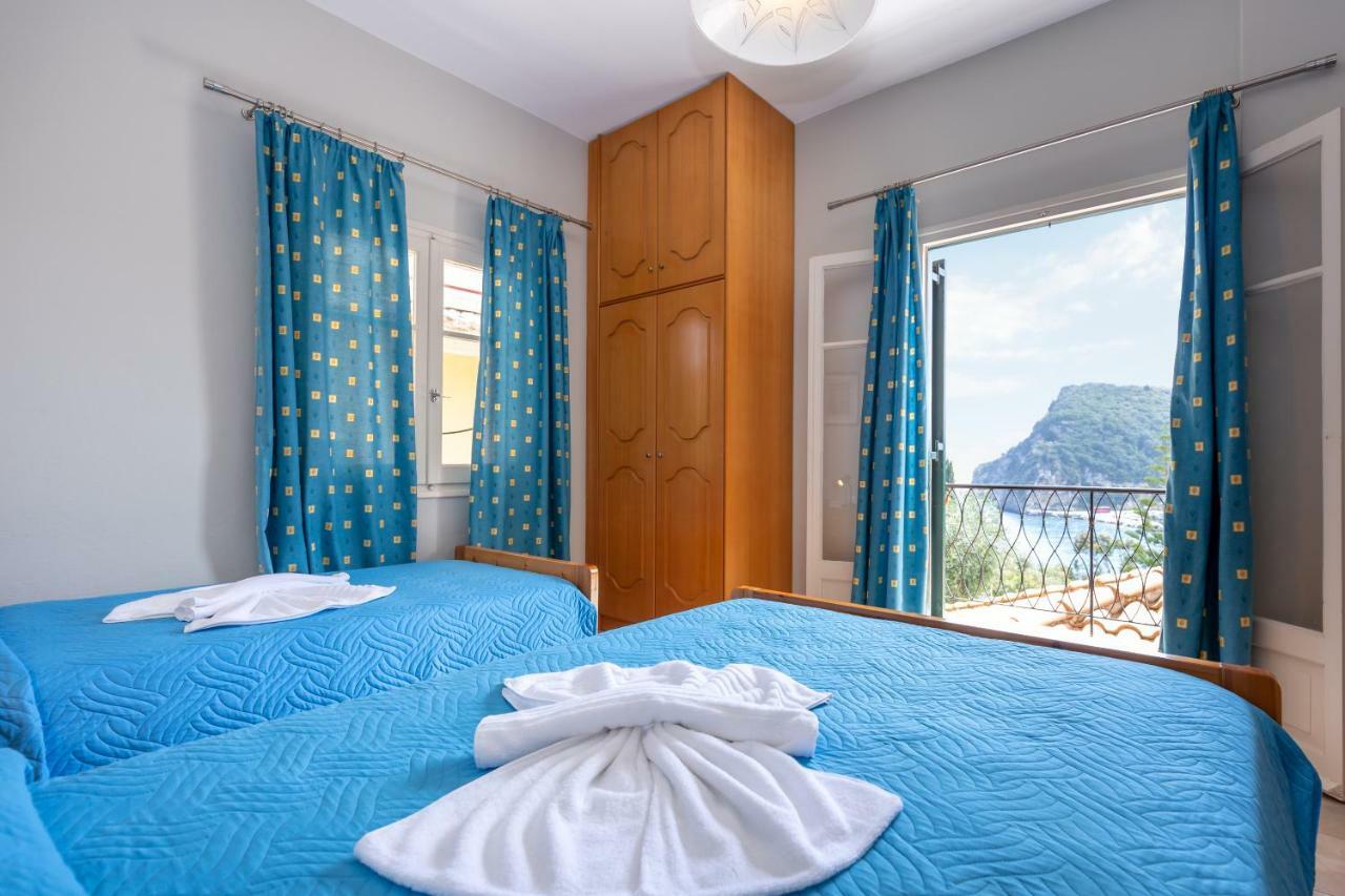 Rapanos Apartments Paleokastritsa Buitenkant foto