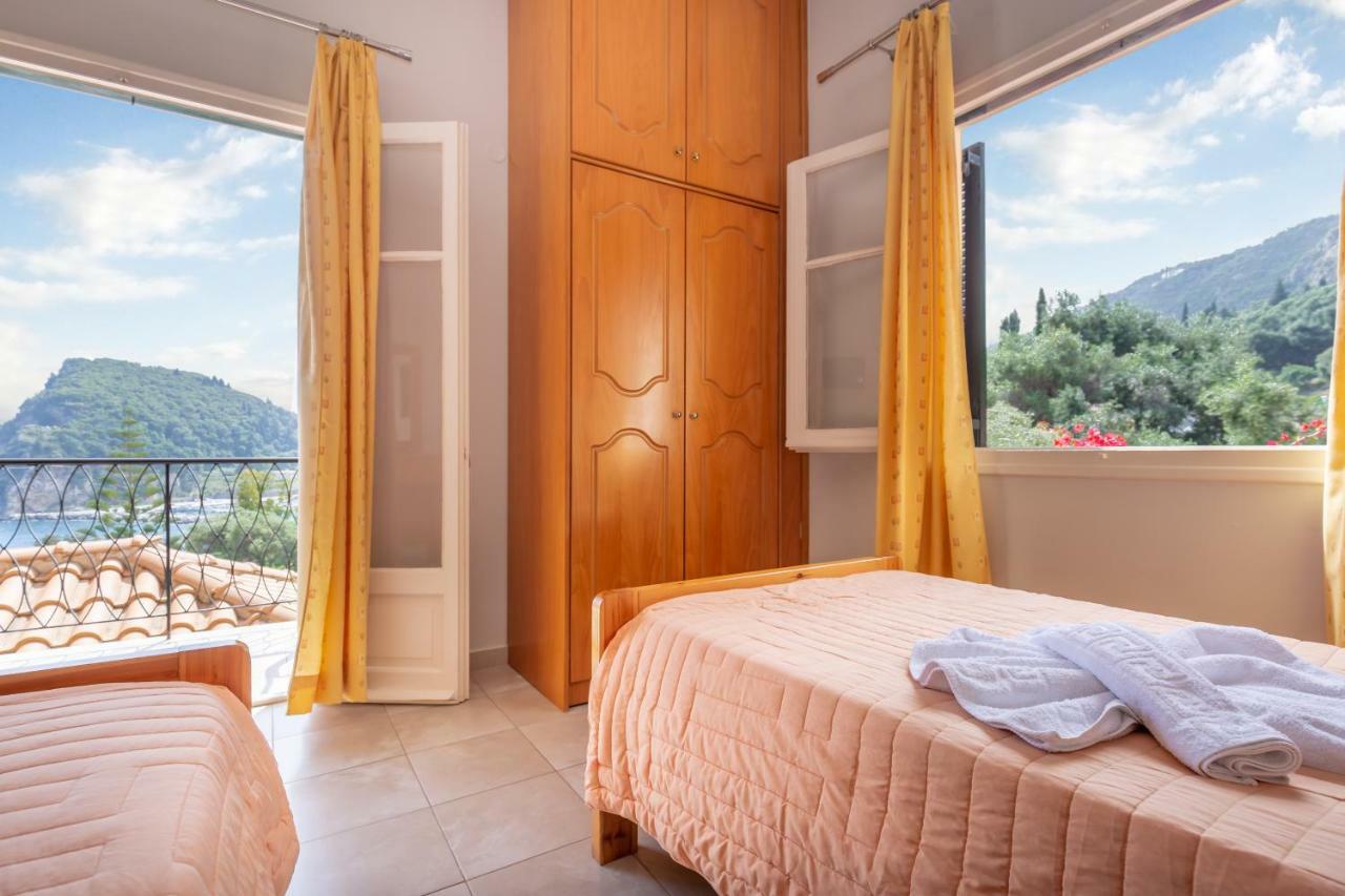 Rapanos Apartments Paleokastritsa Buitenkant foto